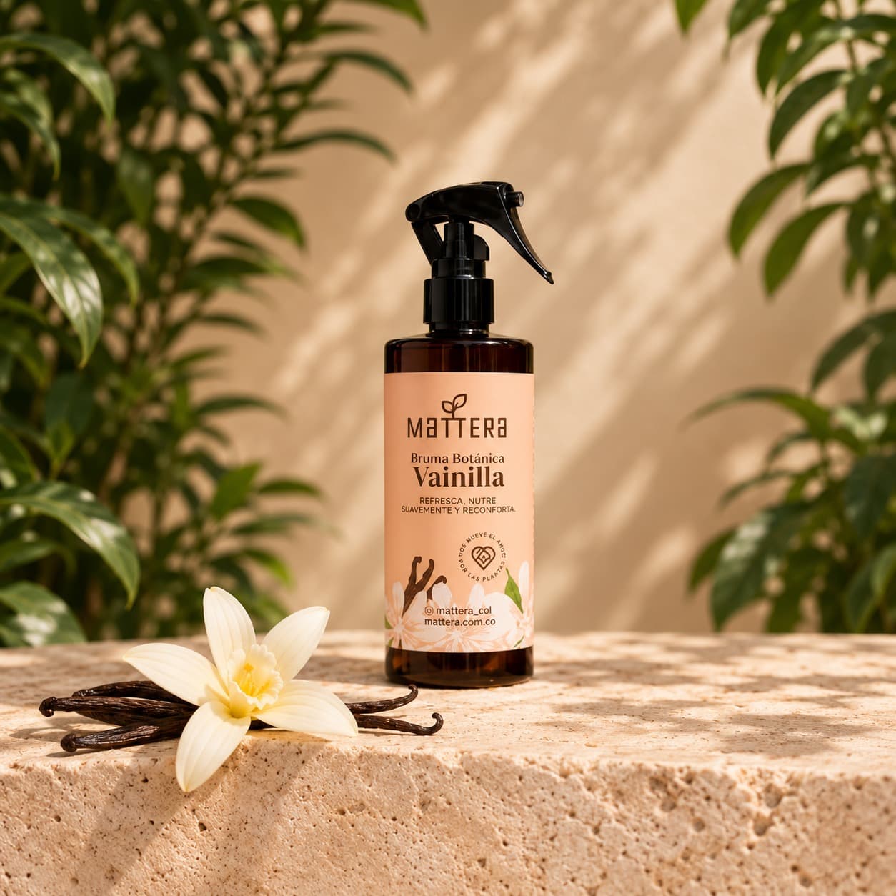 Bruma nutricional vainilla: Refresca y nutre. - AURATECH | Mattera